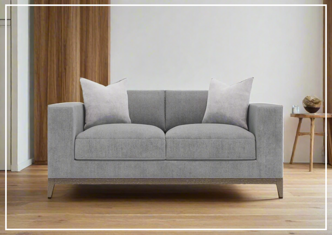 Bernhardt Noel Fabric Loveseat with Track Arms-sofabed