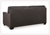 Bézier Leather Full Size Sleeper Sofa