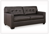 Bézier Leather Full Size Sleeper Sofa