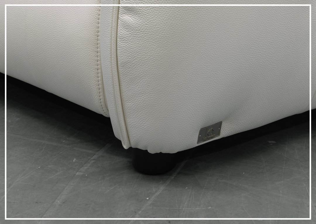 Klaussner Bravello Leather Motion Power Reclining Sofa