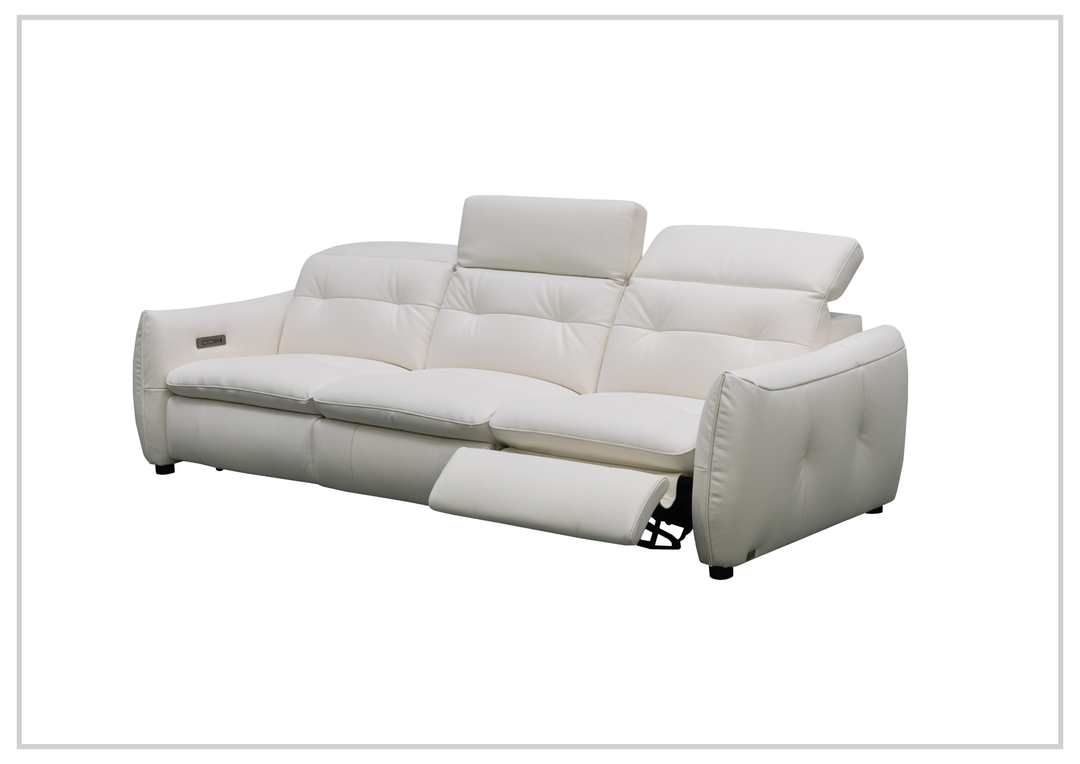 Klaussner Bravello Leather Motion Power Reclining Sofa