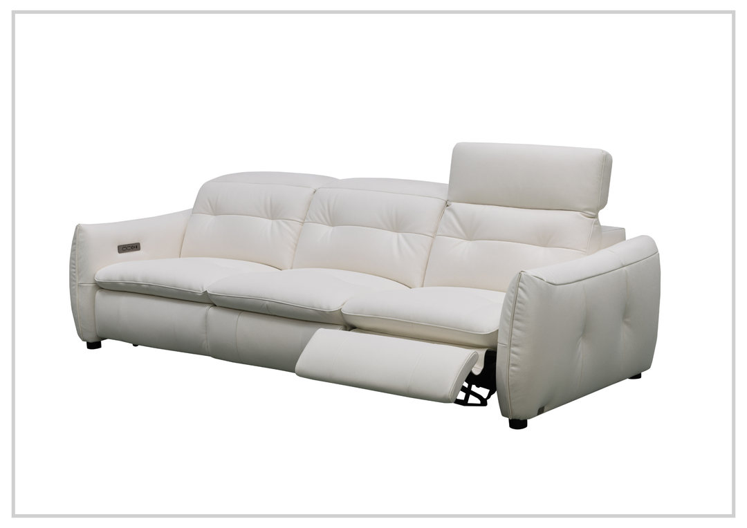 Klaussner Bravello Leather Motion Power Reclining Sofa