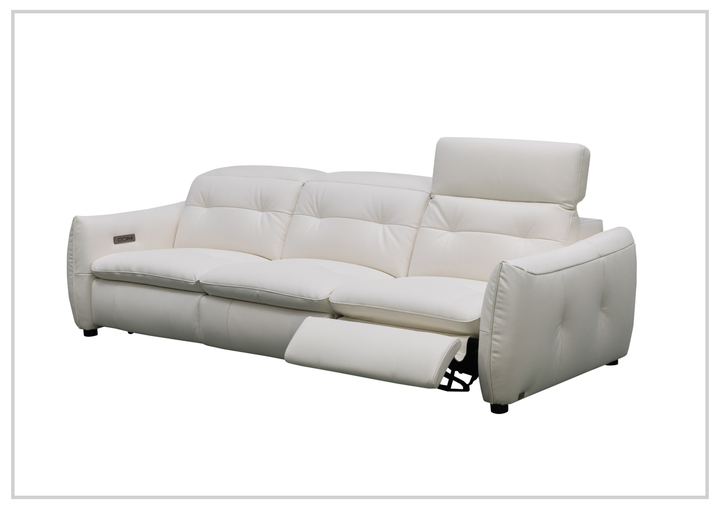 Klaussner Bravello Leather Motion Power Reclining Sofa