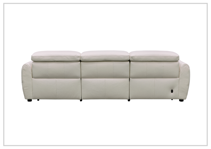 Klaussner Bravello Leather Motion Power Reclining Sofa