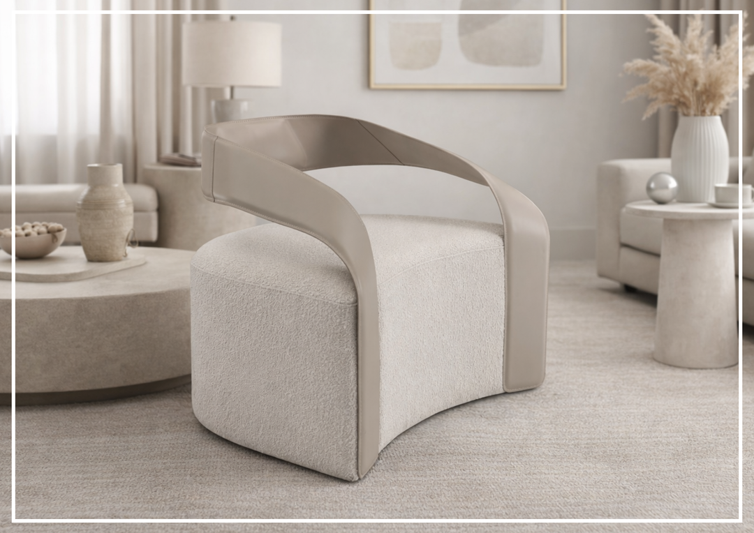 Klaussner Brivelle Chair In Gray - SOFABED