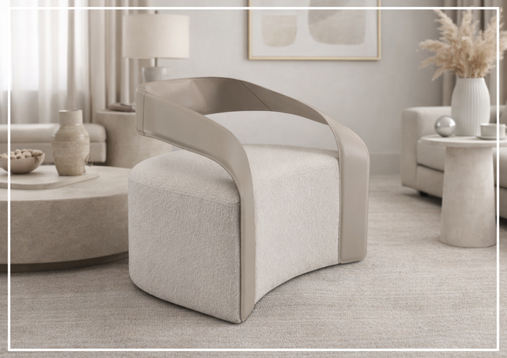 Klaussner Brivelle Chair In Gray - SOFABED