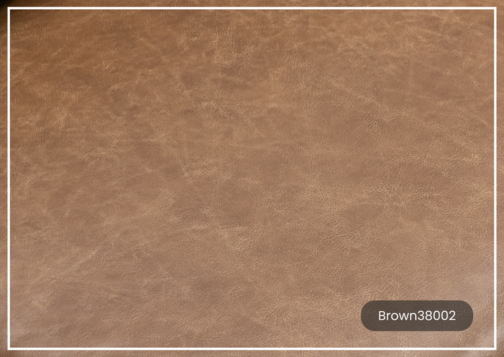 Kathy Ireland Alaves 3-Seater Brown Leather Sleeper Sofa (Queen Size)