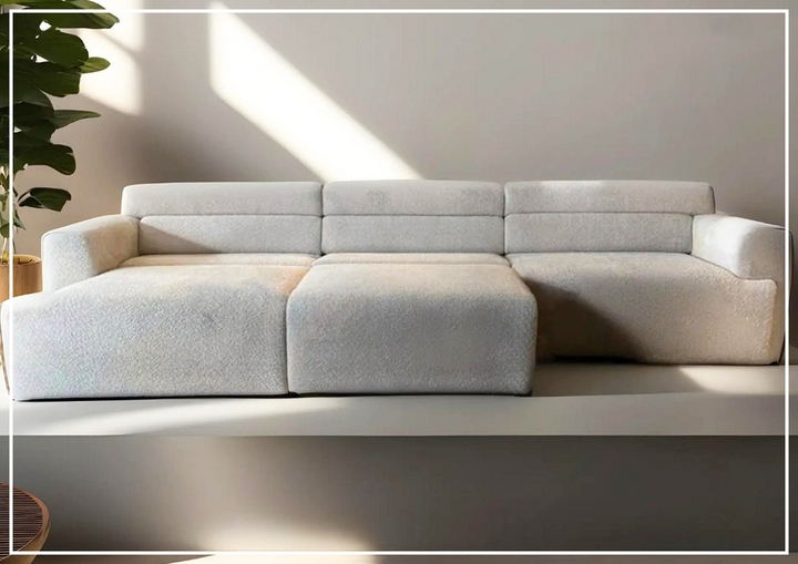 Gio Italia Bugatti Electric Power Lounge Sectional Sleeper Sofa With Remote