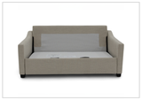 Klaussner Calloway Fabric Sleeper Sofa featuring High-Resiliency Foam-Sofabed