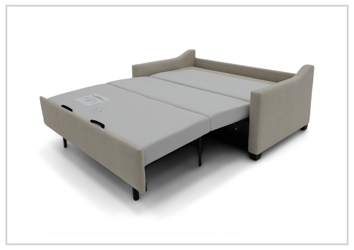 Klaussner Calloway Fabric Sleeper Sofa featuring High-Resiliency Foam-Sofabed