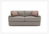 Bernhardt Cameron Fabric Loveseat With Oversized Roll Arms - SOFABED