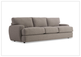 Bernhardt Cameron Fabric Sofa With Oversized Roll Arms