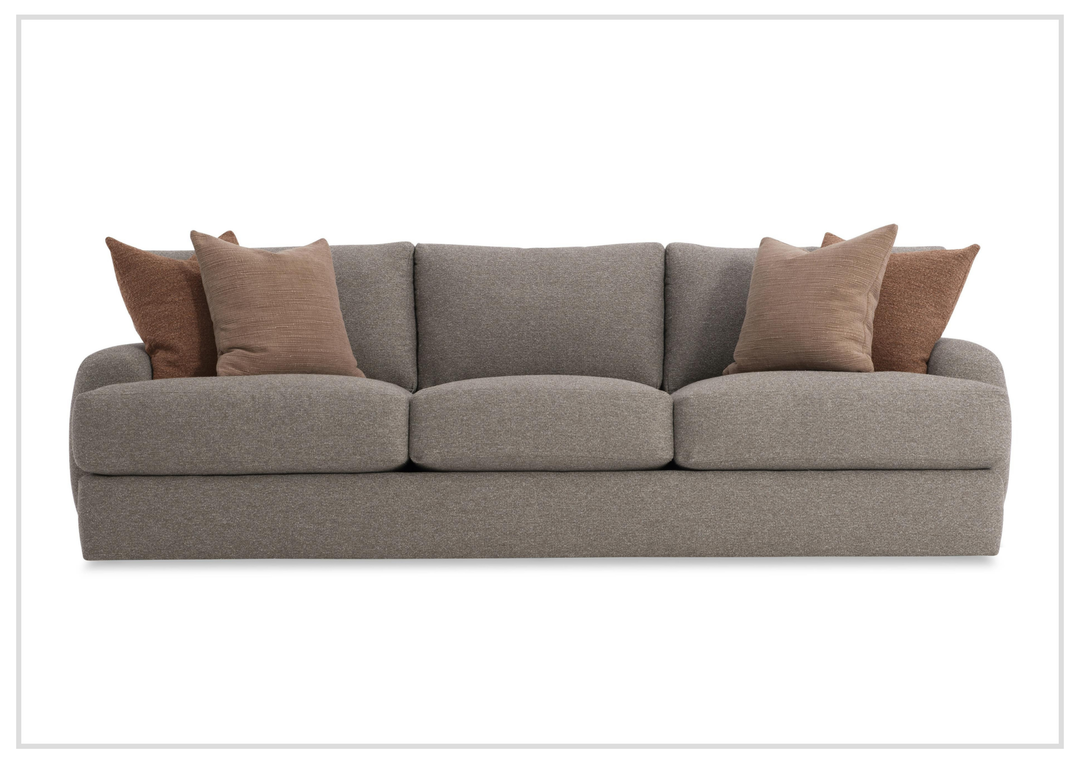 Bernhardt Cameron Fabric Sofa With Oversized Roll Arms