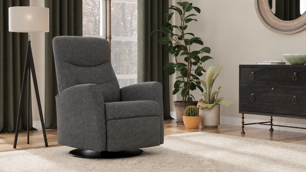 Fjords Oslo Power Glider Recliner Chair with Swivel Base & Rocking Motion