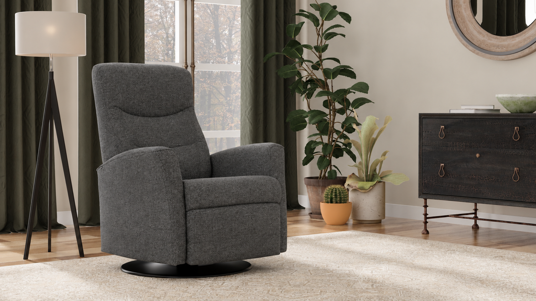 Fjords Oslo Power Glider Recliner Chair with Swivel Base & Rocking Motion