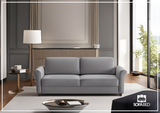 Charleston King Sleeper Sofa in Gray Goose Color - Sofabed