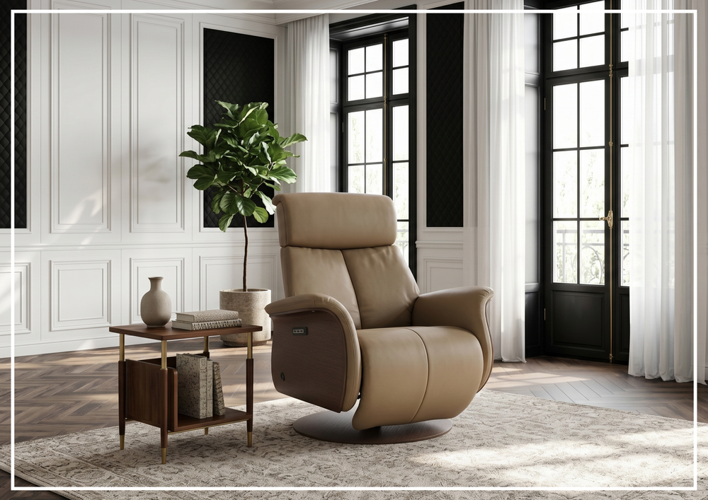 Fjords Nova Zero Gravity Recliner Chair with Motorized Headrest-Sofabed