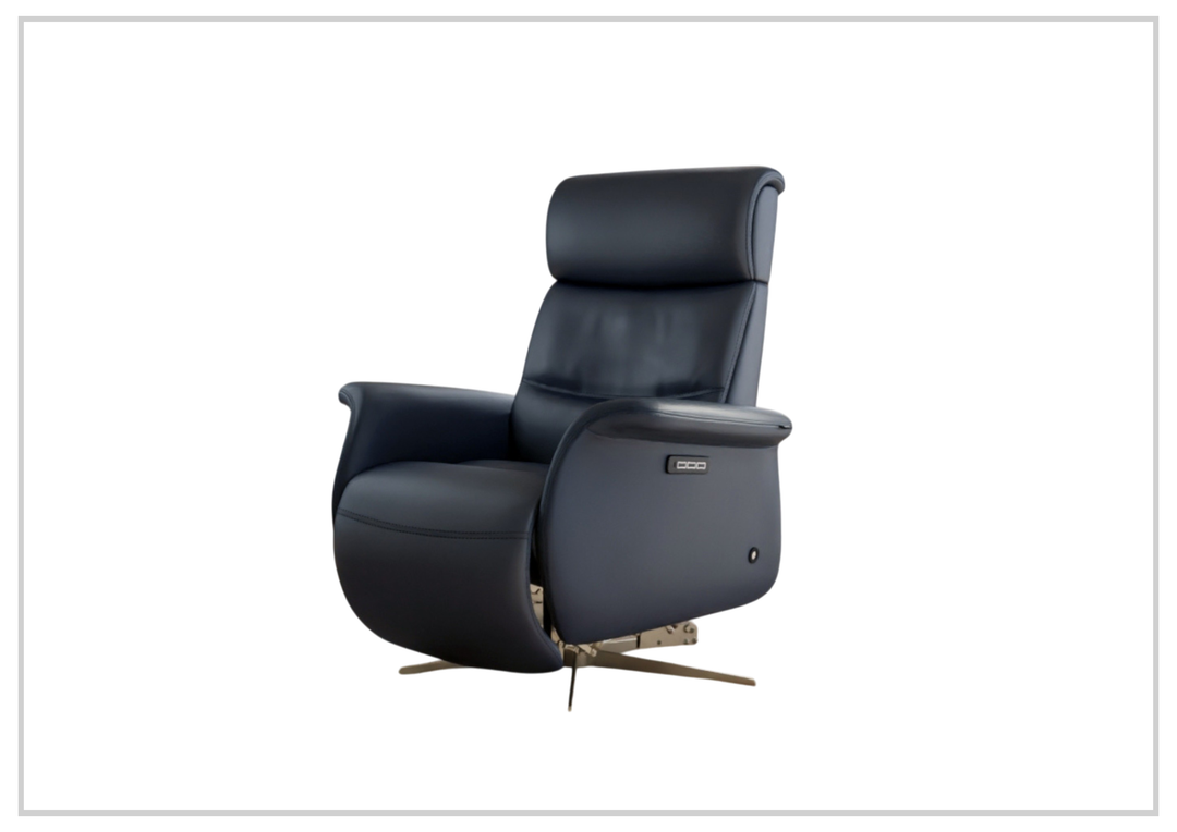 Fjords Cosmo Leather Zero Gravity Recliner Chair with Triple Motor-Sofabed