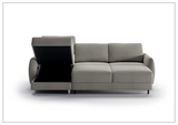 Delta 3-Seater Full XL Sectional Sofa Sleeper With Reversible Chaise