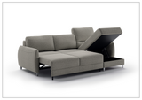 Delta 3-Seater Full XL Sectional Sofa Sleeper With Reversible Chaise