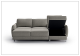 Delta 3-Seater Full XL Sectional Sofa Sleeper With Reversible Chaise