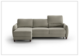 Delta 3-Seater Full XL Sectional Sofa Sleeper With Reversible Chaise-SOFABED