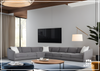 Demi Leather Sectional Sofa - Seats 9 - JenniHome