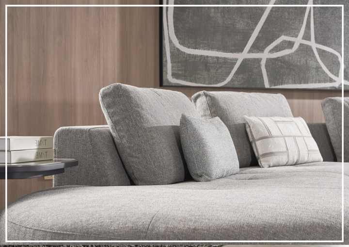 Gio Italia Divanoir Modular Sectional Sofa With Chaise