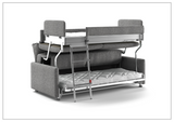 Luonto Fabric Elevate Bunk Bed Sleeper Sofa