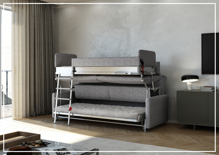Elevate Bunk Bed Sleeper Sofa-SOFABED