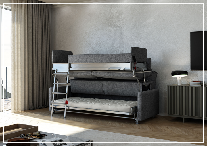 Elevate Bunk Bed Sleeper Sofa-SOFABED