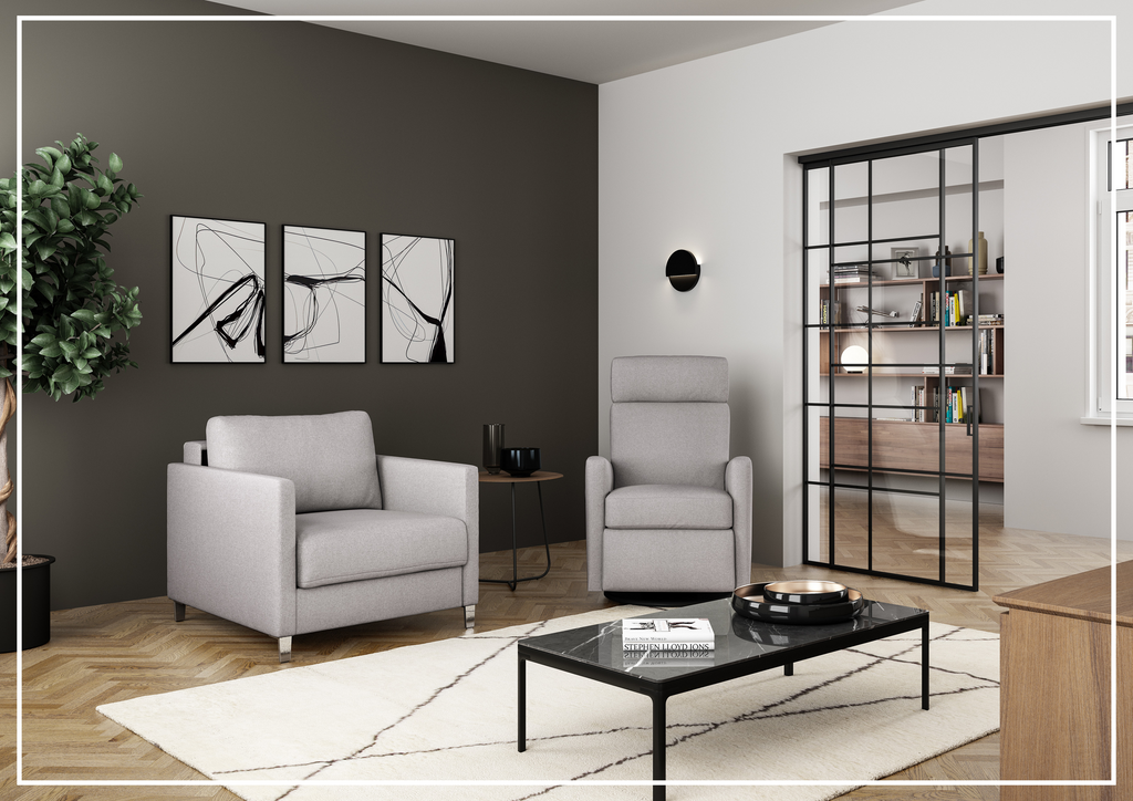 Luonto Elfin Fabric Sleeper Sofa with Nest Mechanism