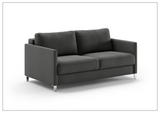 Elfin Queen Chair Sleeper Sofa with Chrome or Wood Legs