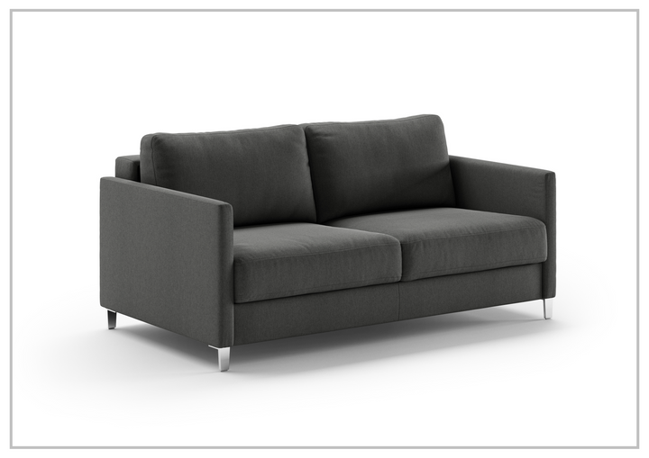 Elfin Queen Chair Sleeper Sofa with Chrome or Wood Legs