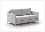 Elfin Queen Chair Sleeper Sofa with Chrome or Wood Legs