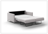 Elfin Queen Chair Sleeper Sofa with Chrome or Wood Legs