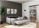 Luonto Elfin Fabric Sleeper Sofa with Nest Mechanism-SOFABED