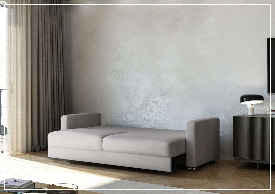Luonto Emery Fabric Sleeper Sofa With Easy Deluxe Function Custom Made To Order