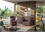 Luonto Erika Fabric Sofa Sleeper With Nest Mechanism-SOFABED