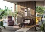 Luonto Erika Fabric Sofa Sleeper With Nest Mechanism