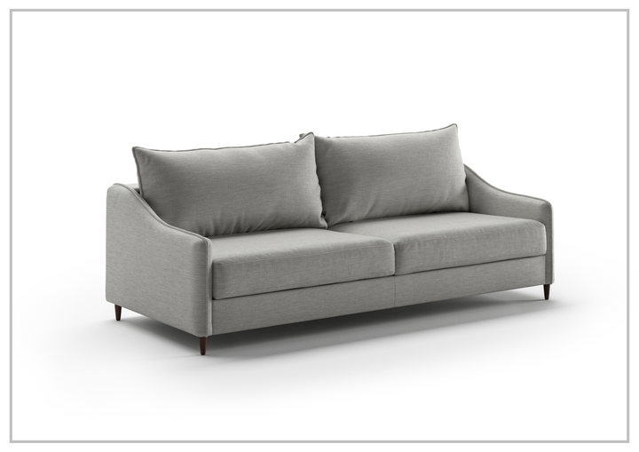 Luonto Ethos Fabric King Sleeper Sofa With Wood or Chrome Legs-SOFABED