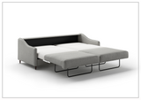 Ethos Fabric King Sleeper Sofa With Wood or Chrome Legs