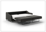 Ethos Fabric King Sleeper Sofa With Wood or Chrome Legs