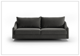 Ethos Fabric King Sleeper Sofa With Wood or Chrome Legs