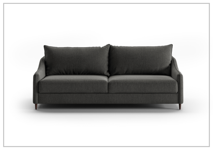 Luonto Ethos Fabric King Sleeper Sofa With Wood or Chrome Legs