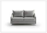 Ethos Fabric Queen Sleeper Sofa in Two Gray Color Options