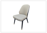 Klaussner Eclisse Dining Chair in Beige-SOFABED