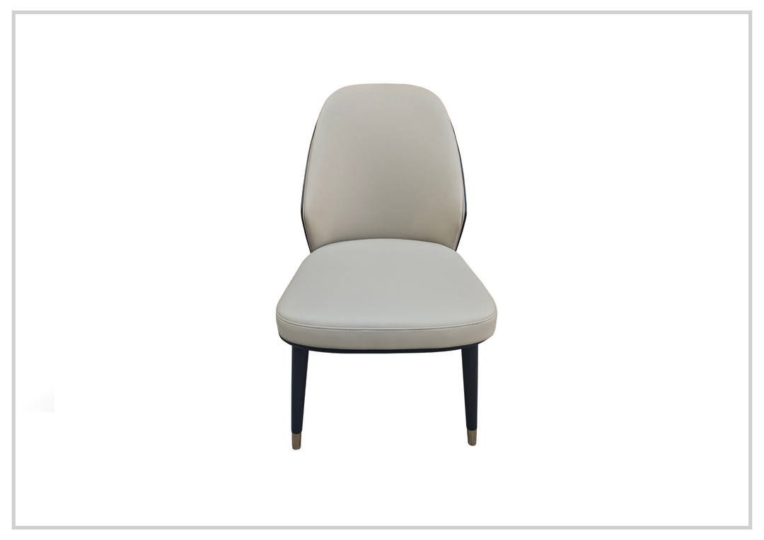 Klaussner Eclisse Dining Chair in Beige-SOFABED