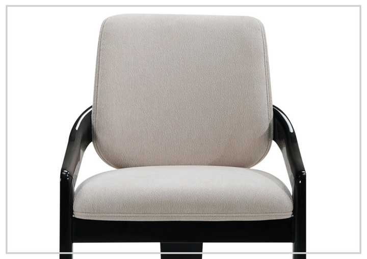 Klaussner Elan Oriana Fabric Chair In White