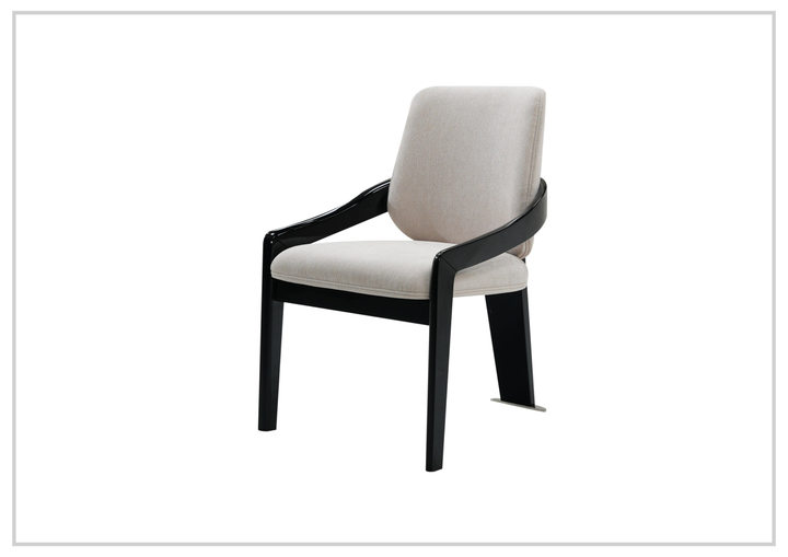 Klaussner Elan Oriana Fabric Chair In White - SOFABED